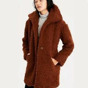 American Eagle Outfitters Brown Pea Coat